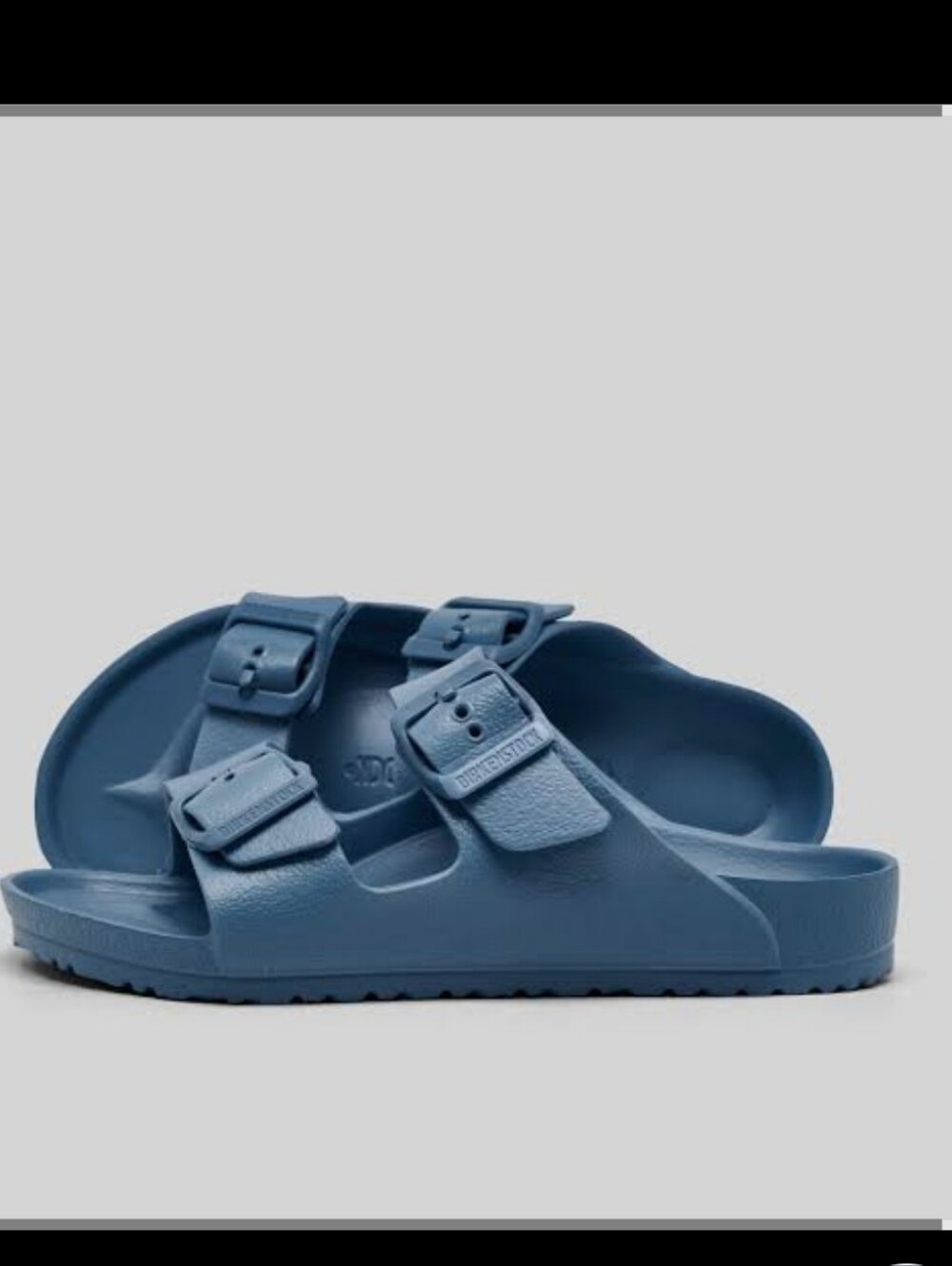 BIRKENSTOCK Arizona EVA Blue Lightweight Footwear Kids Sandals Sz 34